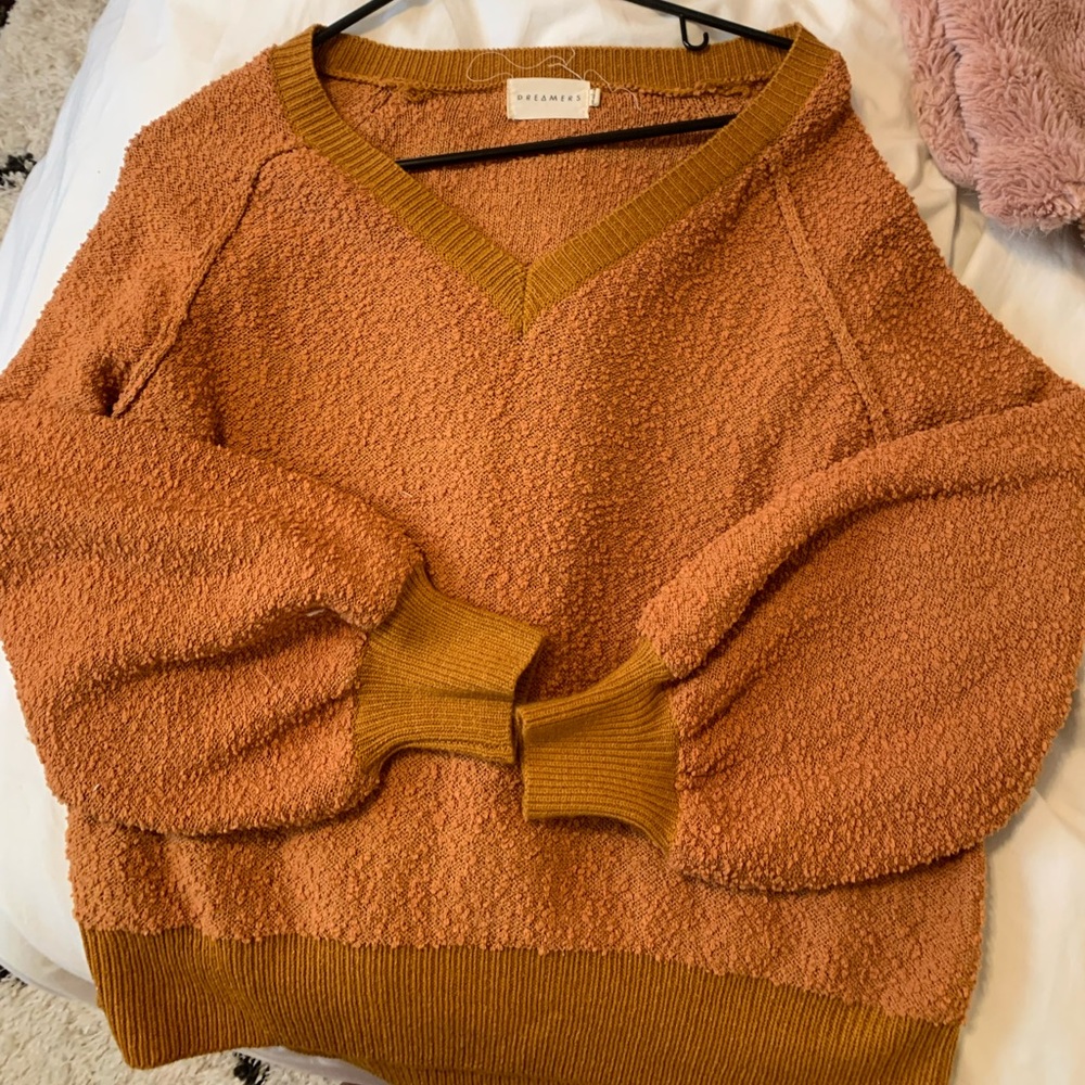 Women’s Orange Sweater